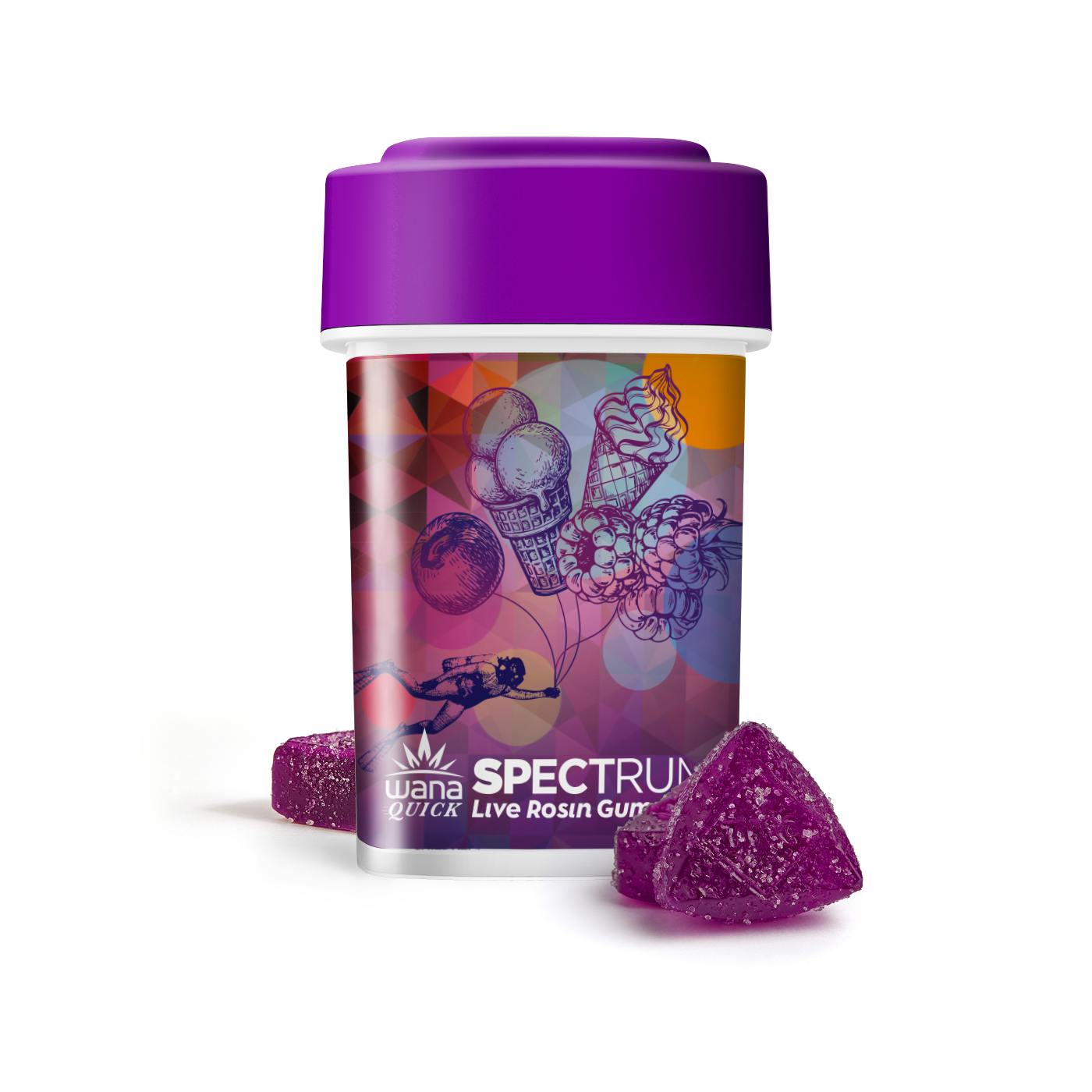 Berry Gelato [10 pack] by Wana Edibles