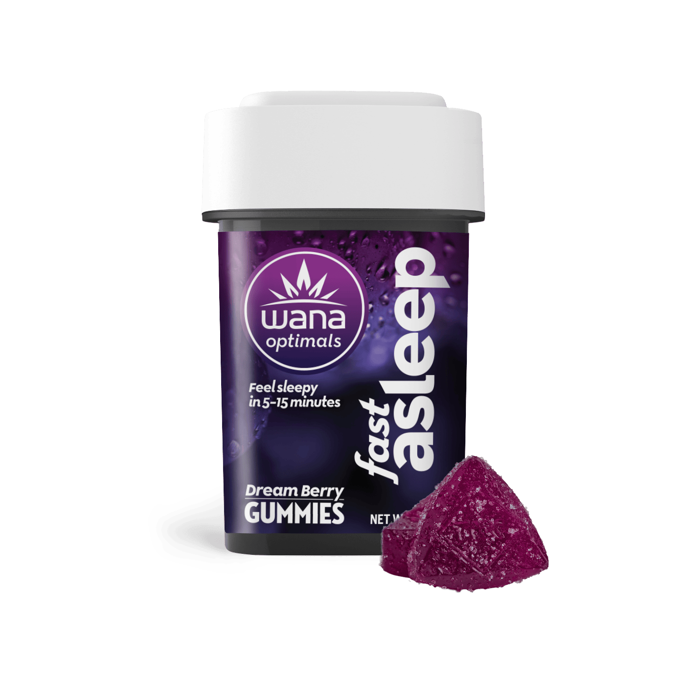 Dream Berry Fast Asleep [10 pack] - CO by Wana Edibles