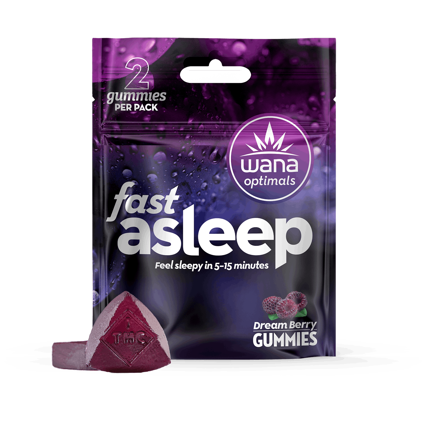 Dream Berry Fast Asleep [2 Pack] - Wana Edibles