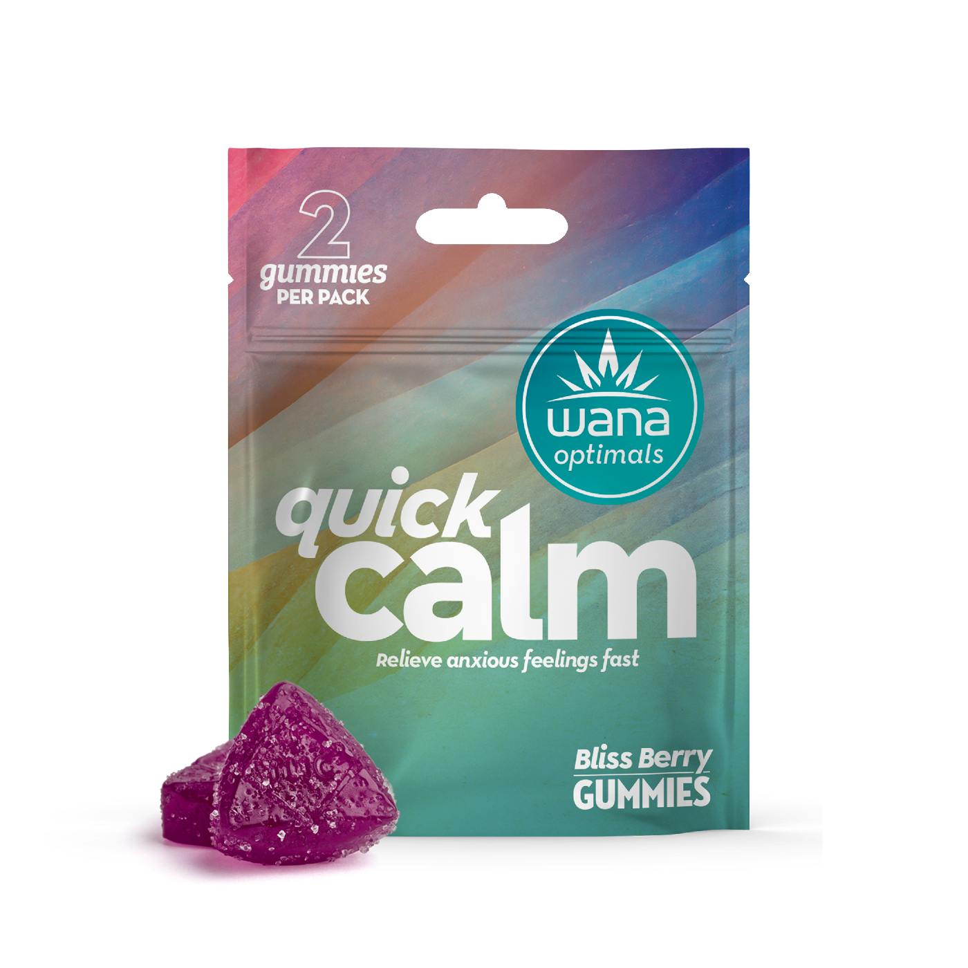 Bliss Berry Quick Calm [2 pack] by Wana Edibles