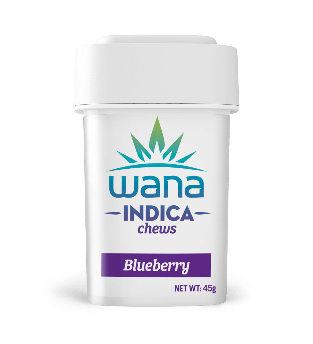 Blueberry - Indica [10 pack] - MD by Wana Edibles