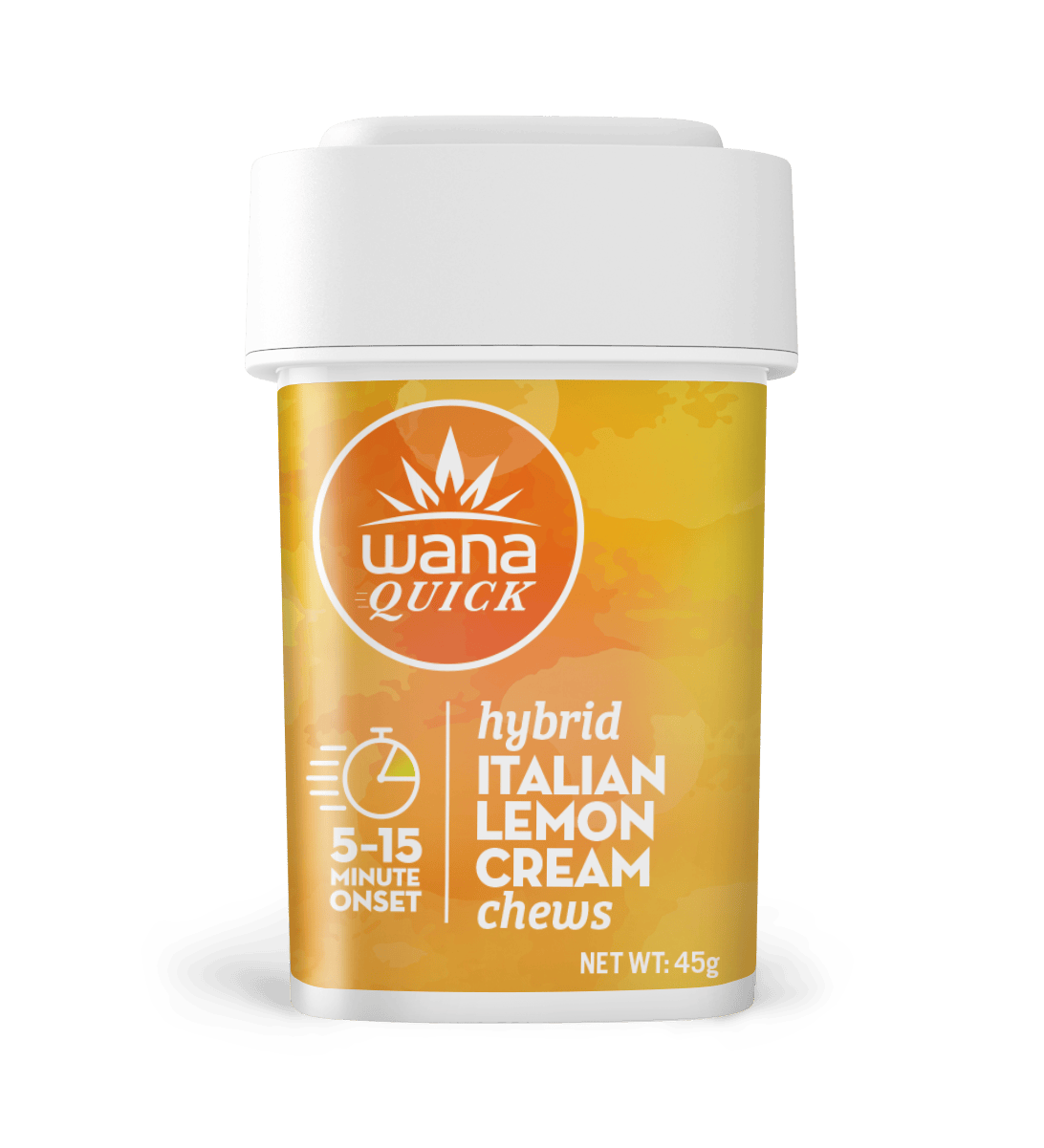 Italian Lemon Cream - Hybrid [10 pack] by Wana Edibles