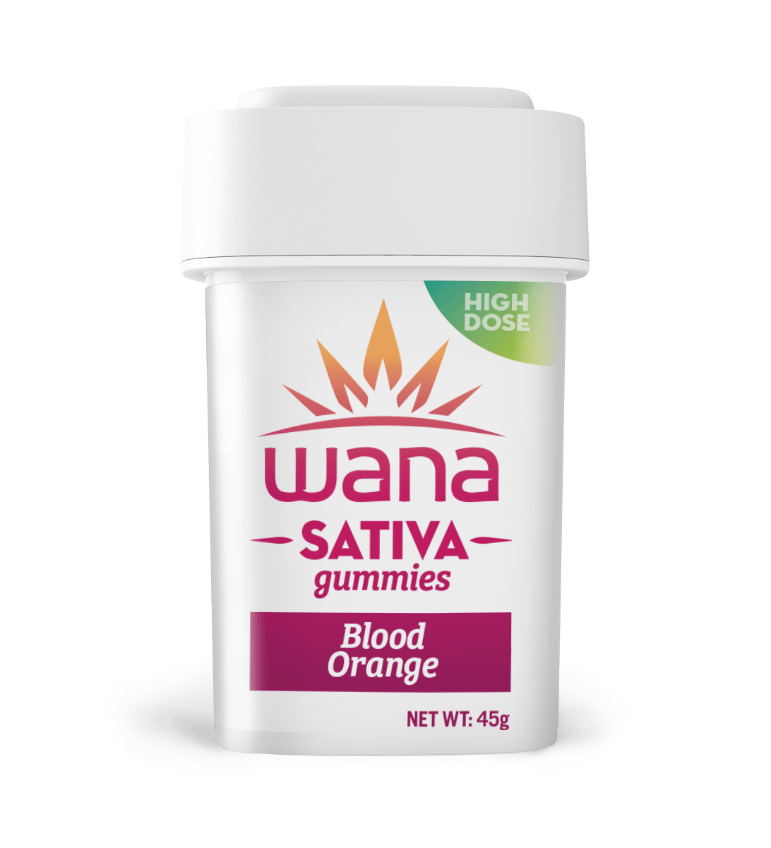Blood Orange - Sativa (Medical High Dose)[10 pack] by Wana Edibles