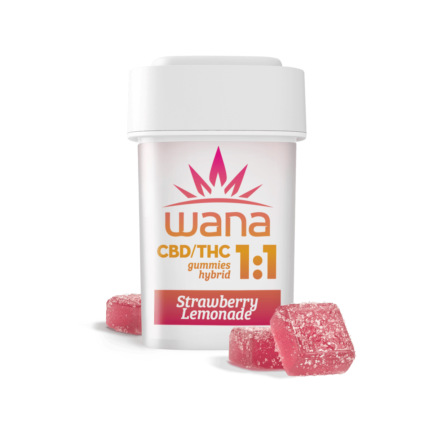 Strawberry Lemonade 1:1 [20 pack] by Wana Edibles