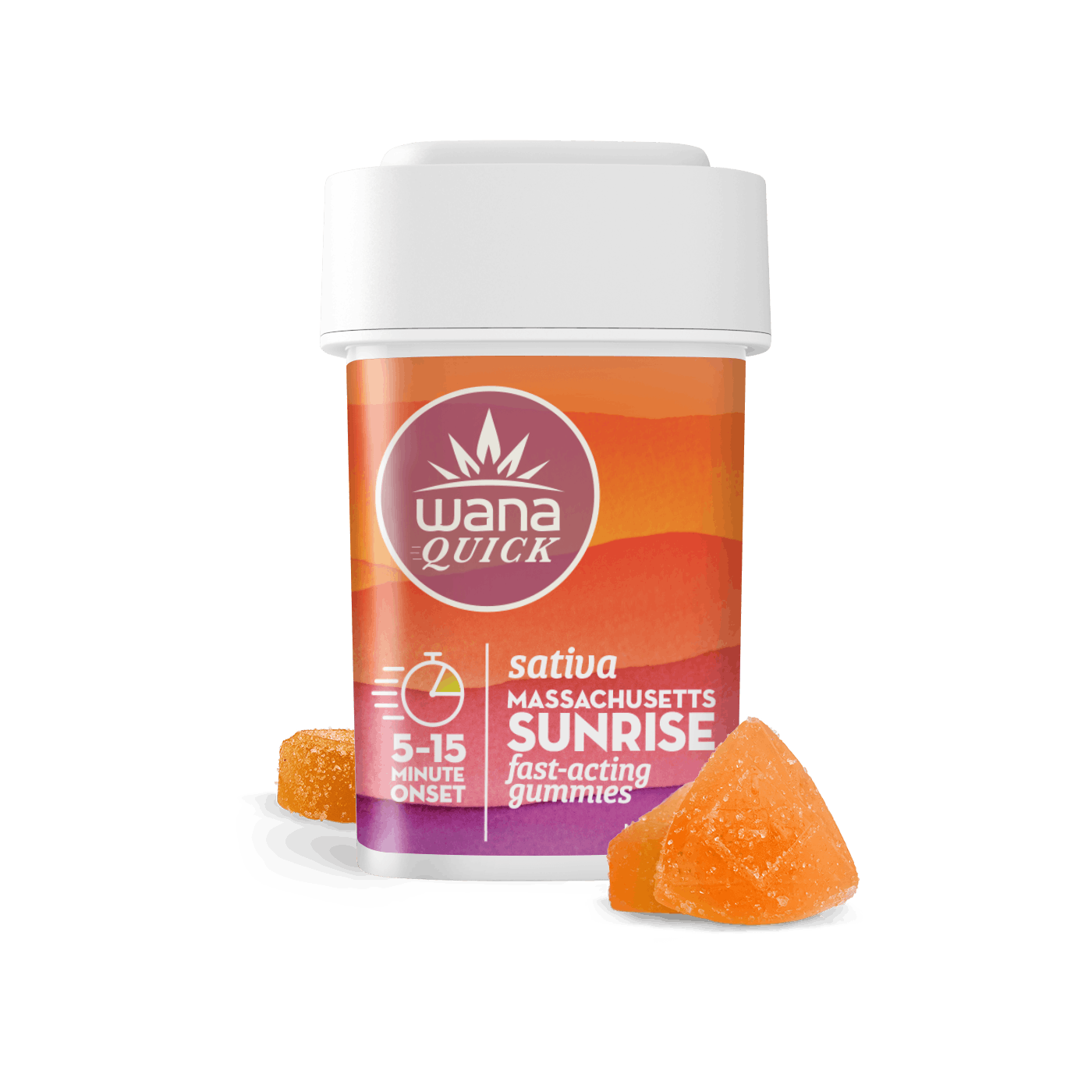 Massachusetts Sunrise - Sativa [20 pack] - Wana Edibles