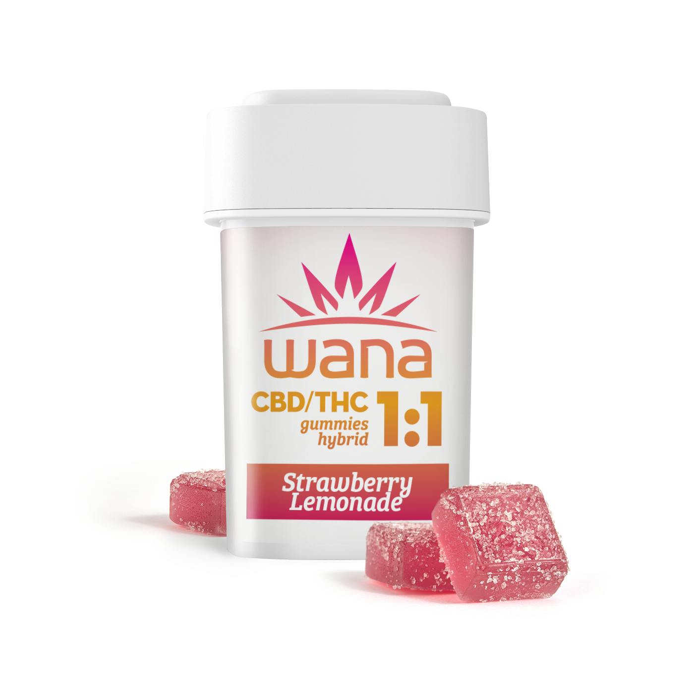 Strawberry Lemonade 1:1 [10 pack] - MI by Wana Edibles
