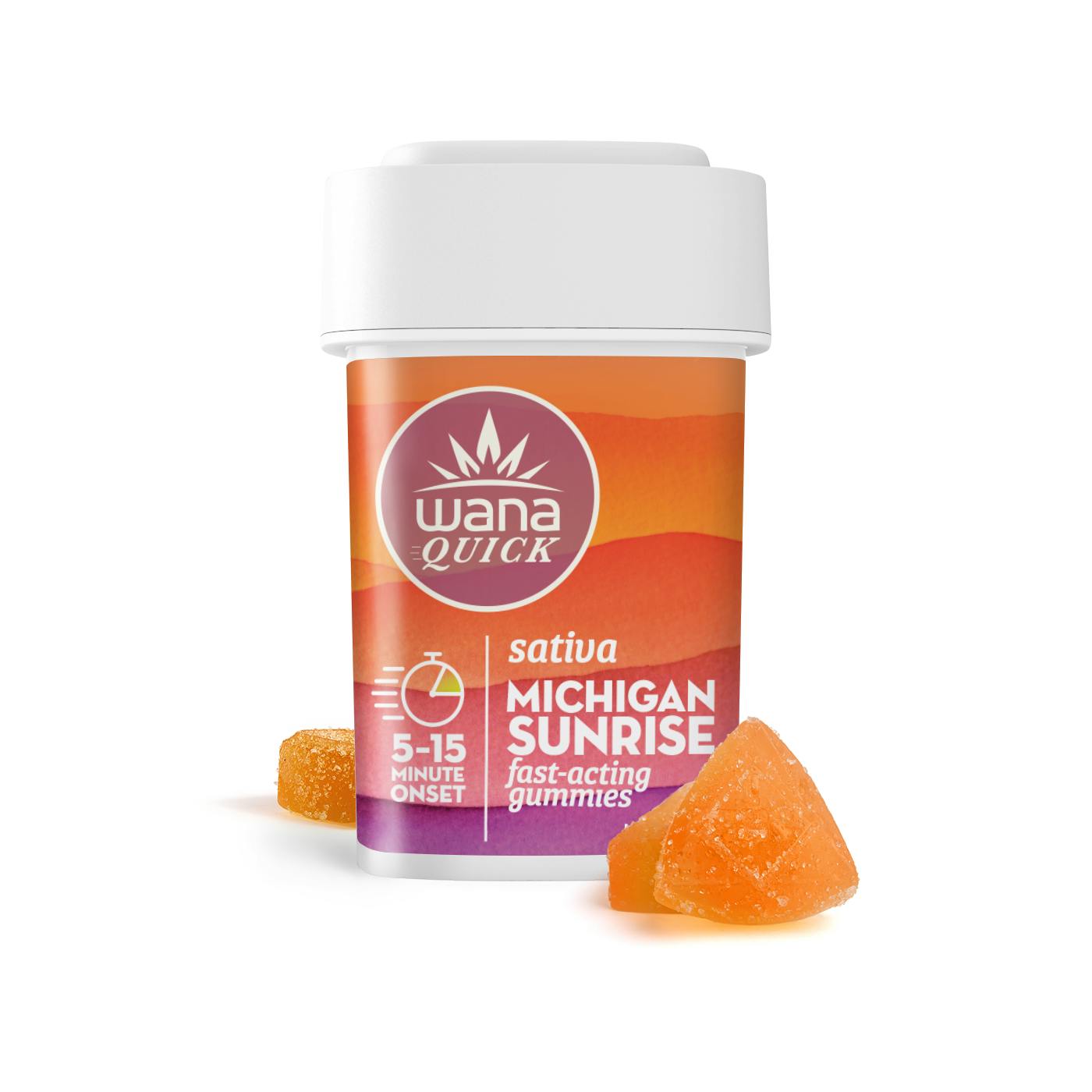 Michigan Sunrise - Sativa [10 pack] by Wana Edibles