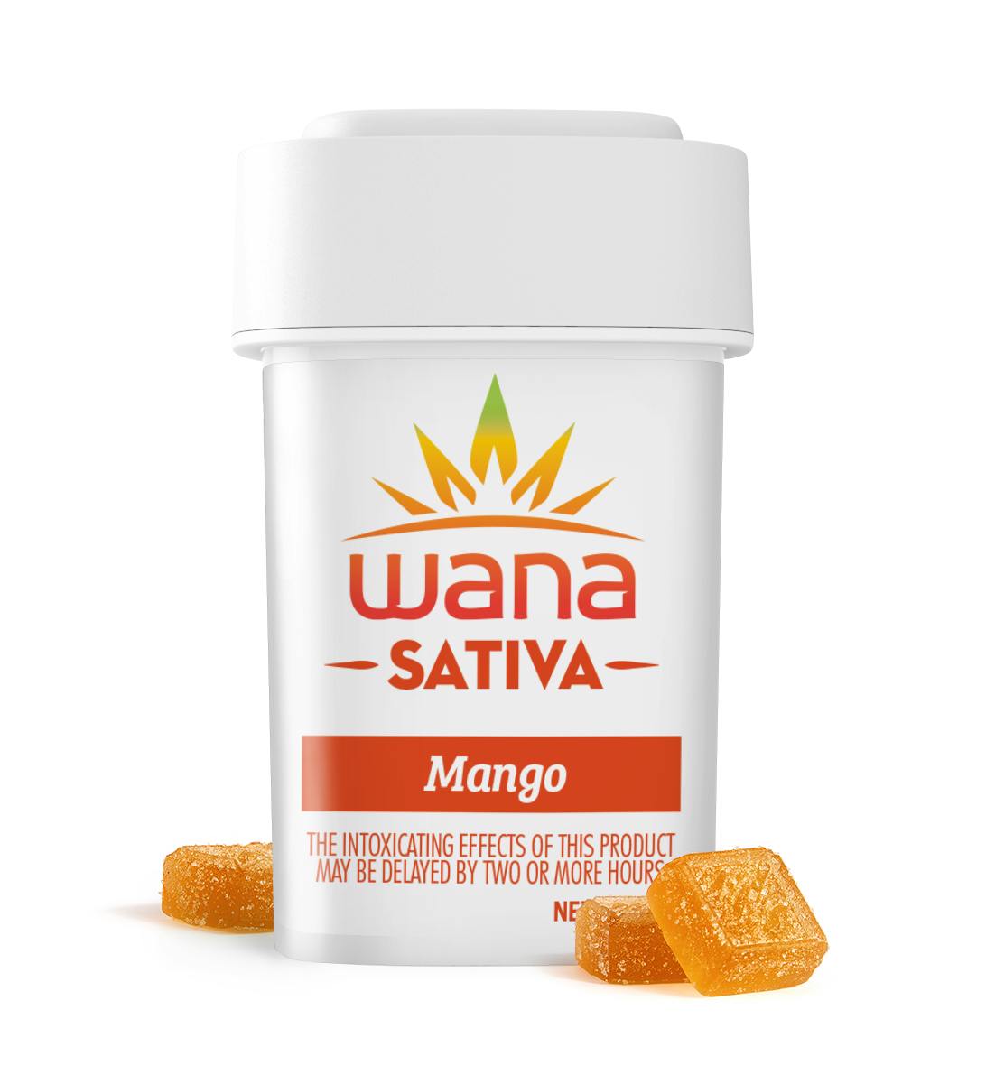 Mango - Sativa [10 pack] by Wana Edibles