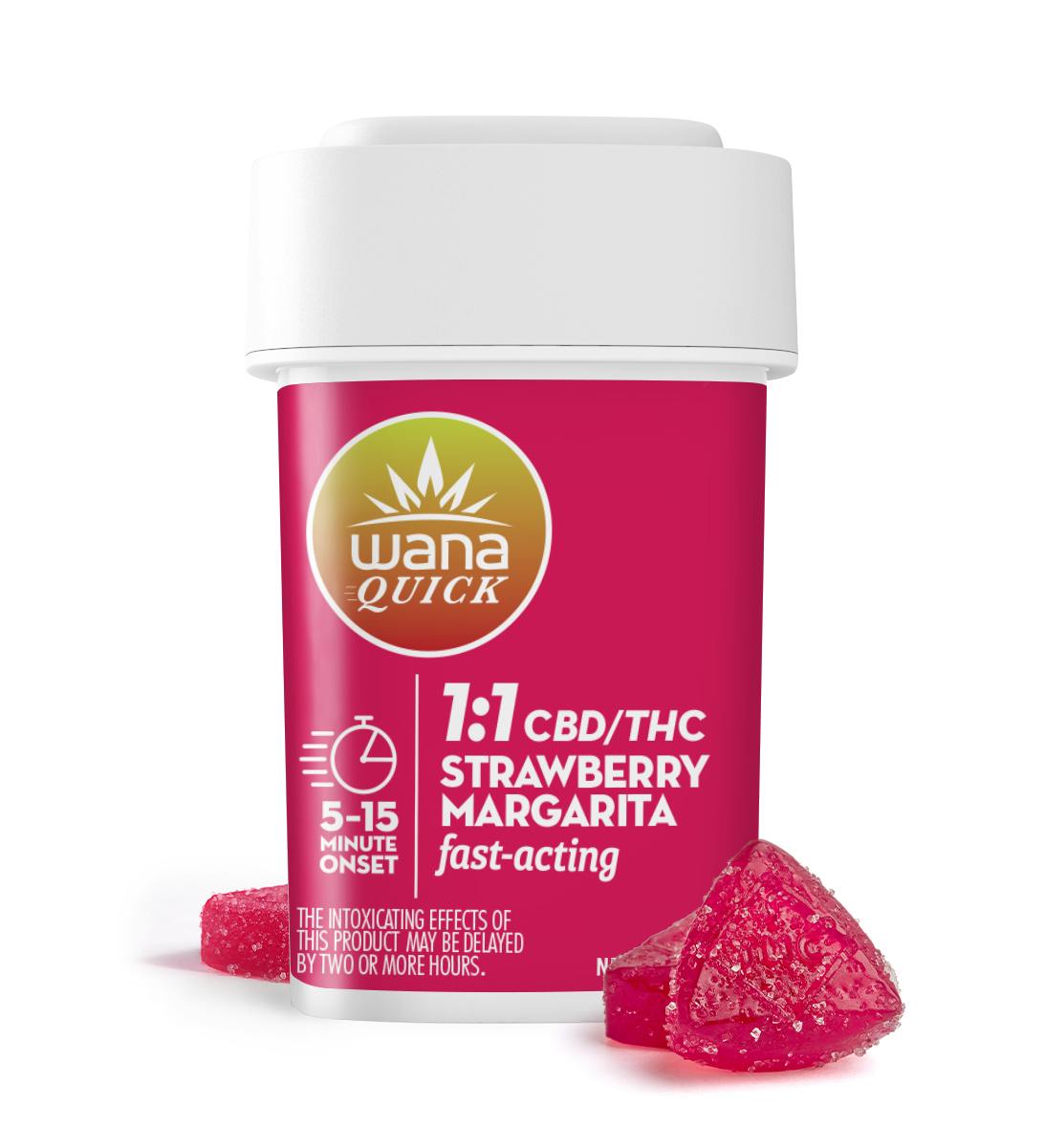 Strawberry Margarita 1:1 [10 pack] by Wana Edibles