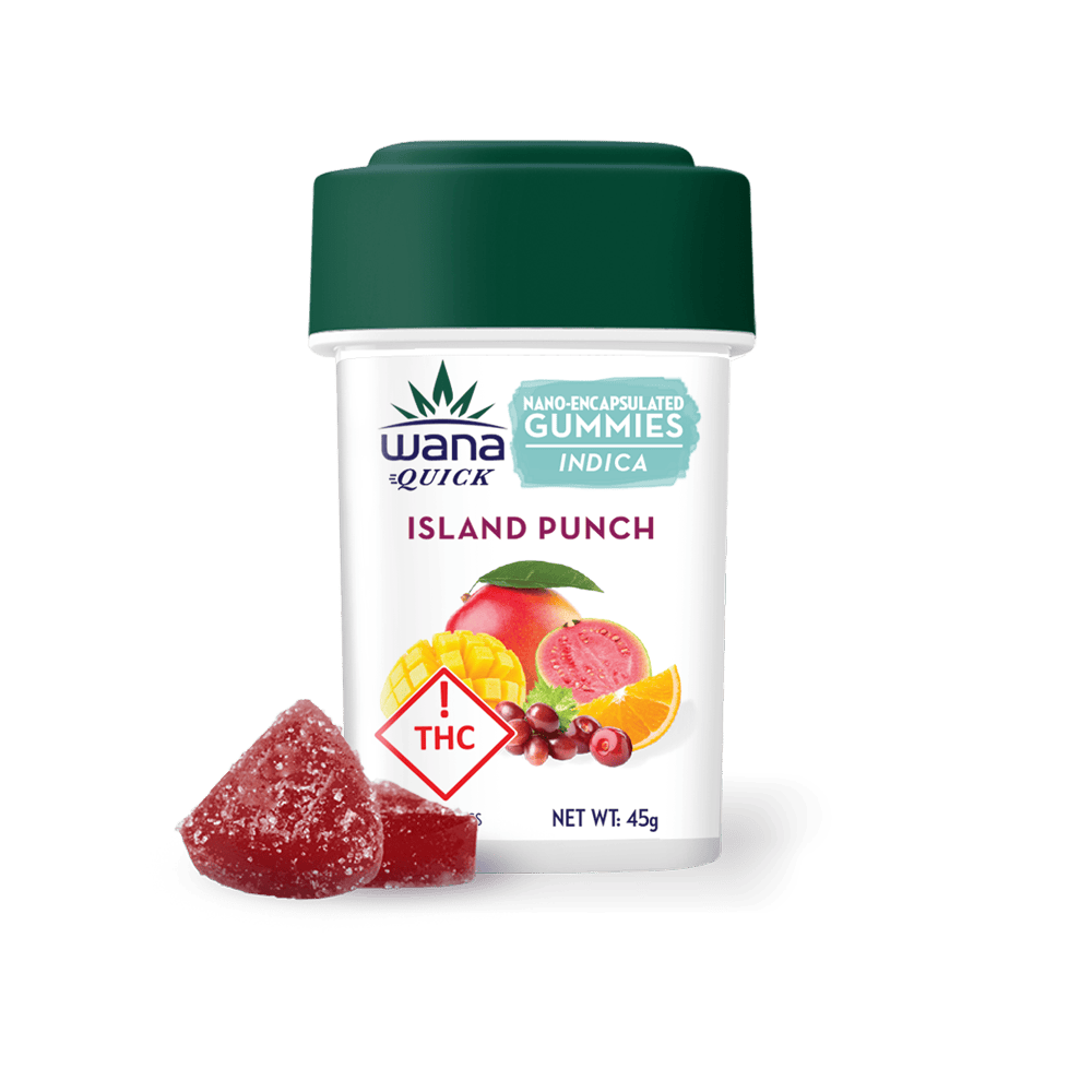 Island Punch - Indica [10 pack] by Wana Edibles