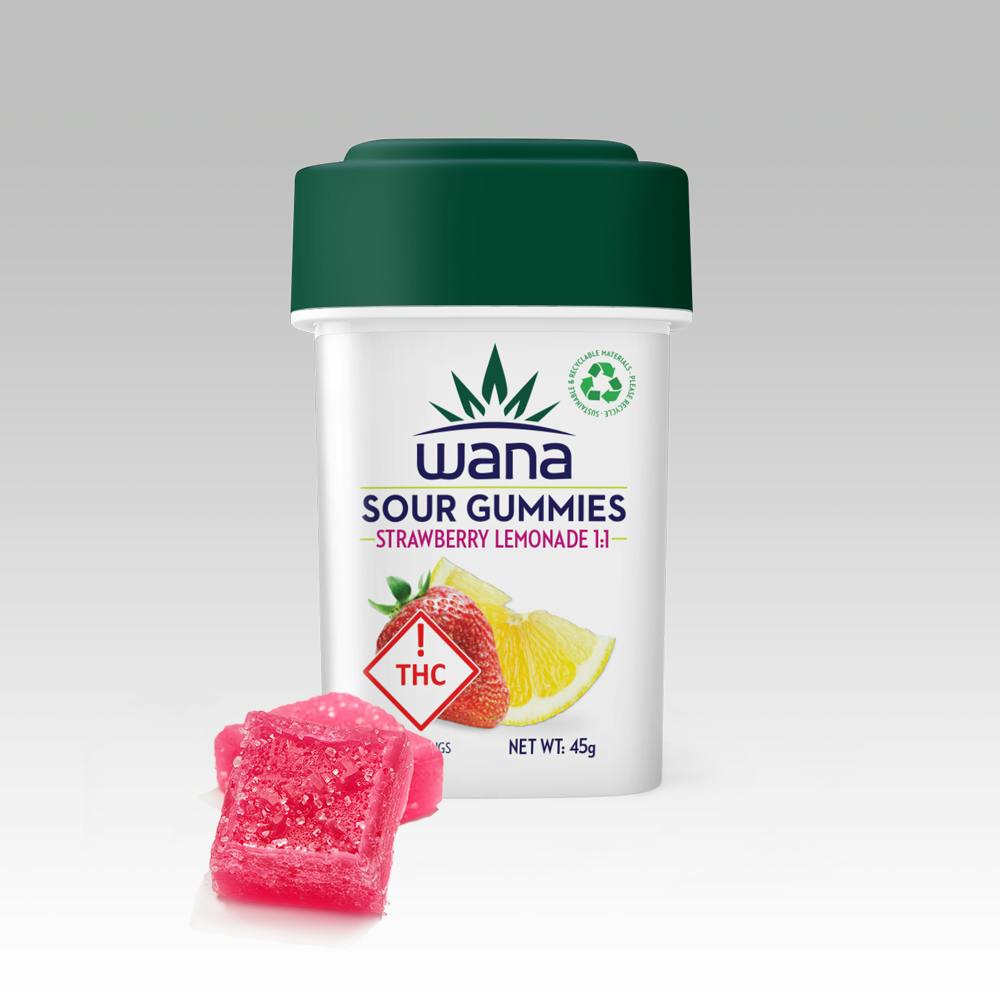 Wana Edibles: Strawberry Lemonade - Oh