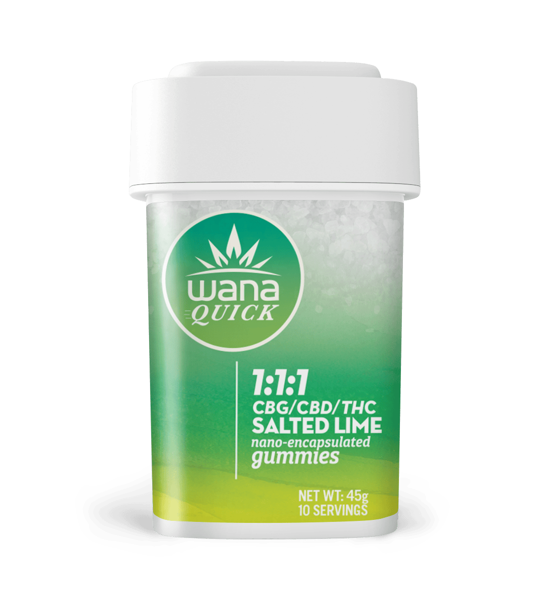 Salted Lime 1:1:1 [10 pack] by Wana Edibles