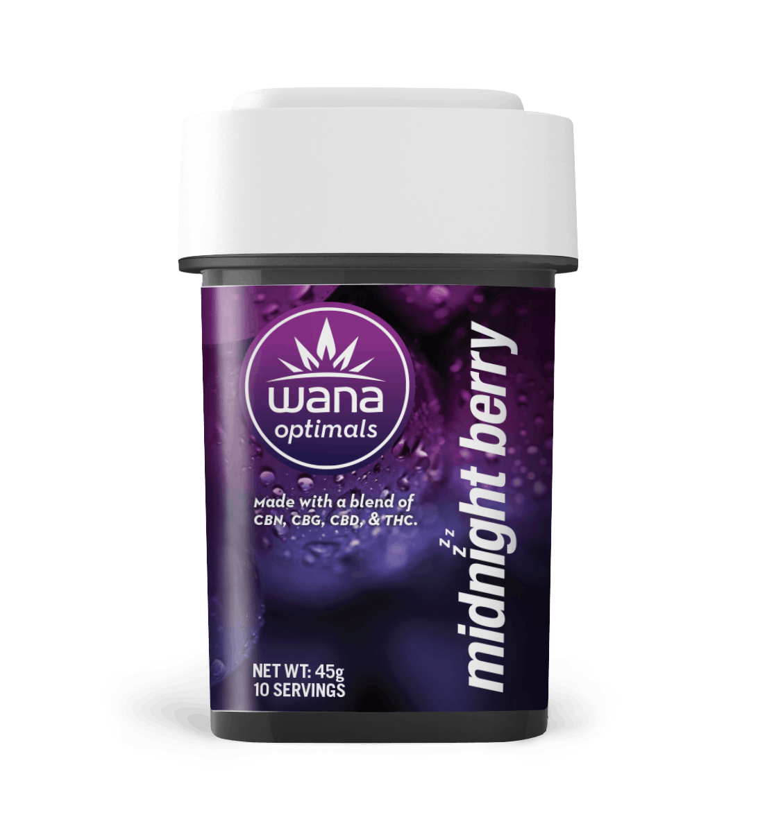 Midnight Berry [10 pack] - Wana Edibles