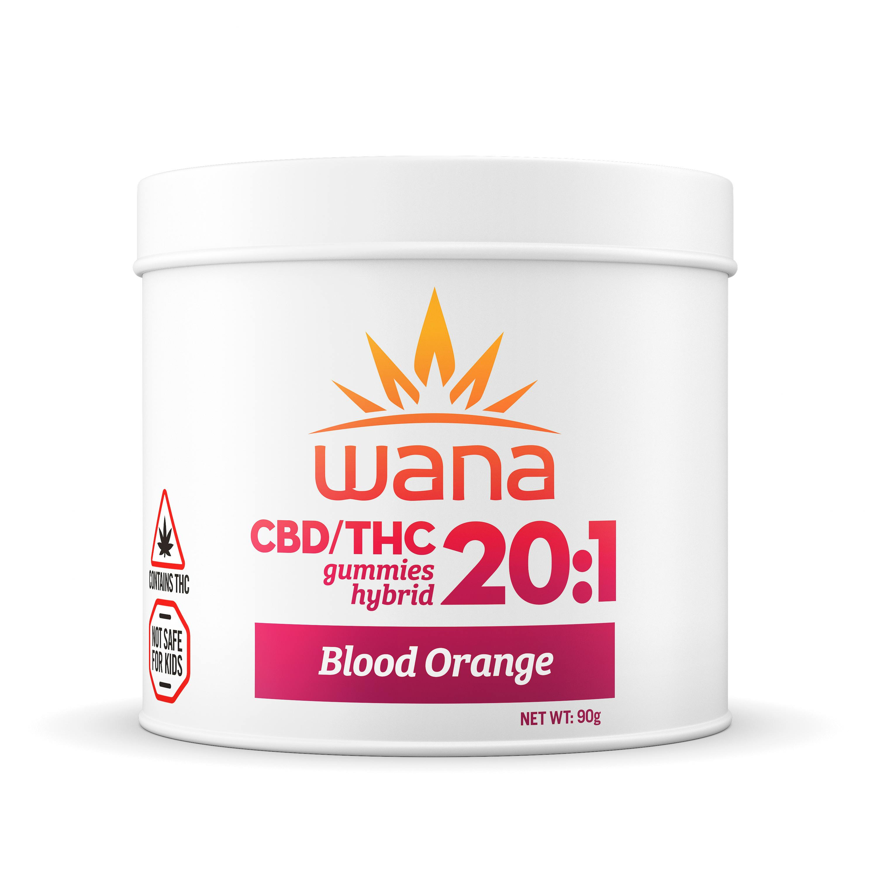 Blood Orange 20:1 [20 pack] by Wana Edibles