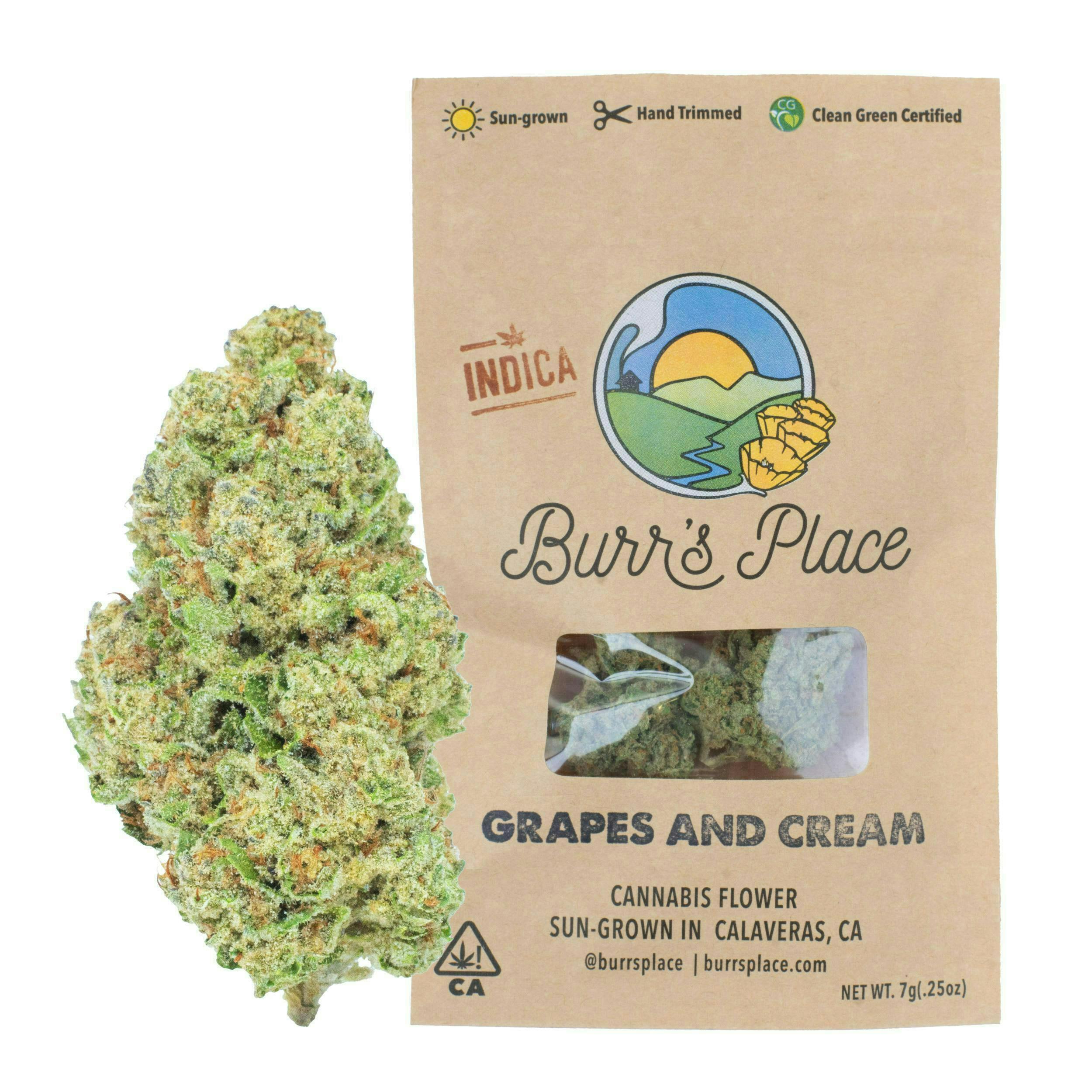 Burr's Place: Grapes And Cream