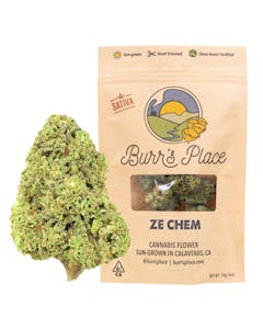 Burr's Place - Burr's Place | Ze Chem - 14g Bag (Sativa)