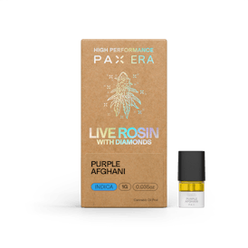 Live Rosin with Diamonds - Purple Afghani 1g
