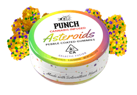 Asteroids Pebble Coated Gummies (100mg)