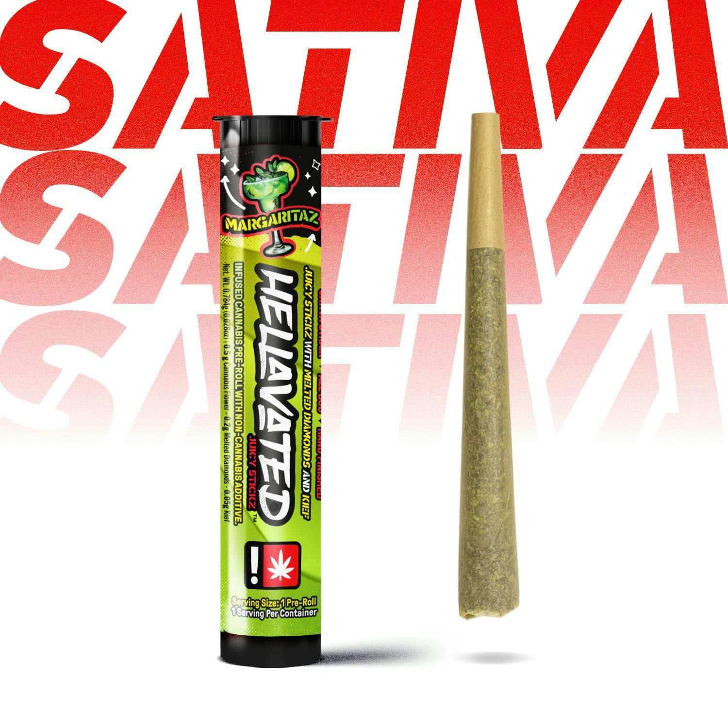 Margaritaz Cocktailz Juicy Stickz .75g by Hellavated