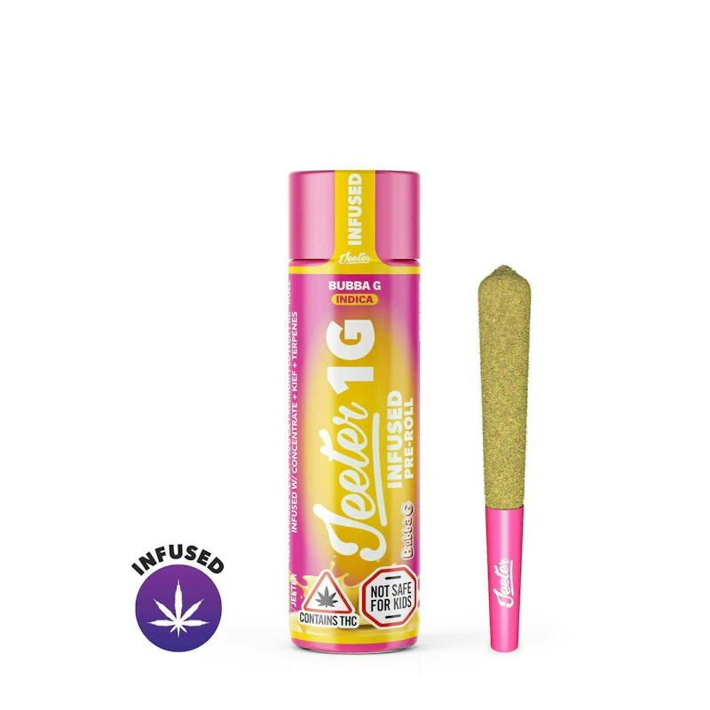 Jeeter Berry White · Infused Joint · 1g, Infused Pre-Rolls