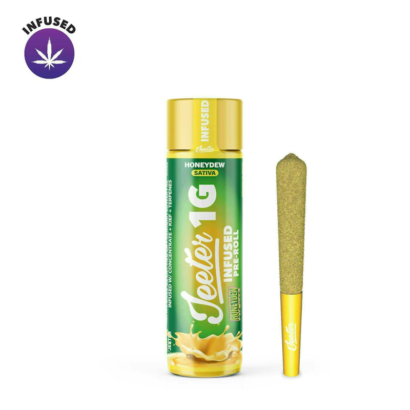 Jeeter Honeydew · Infused Joint · 1g, Infused Pre-Rolls