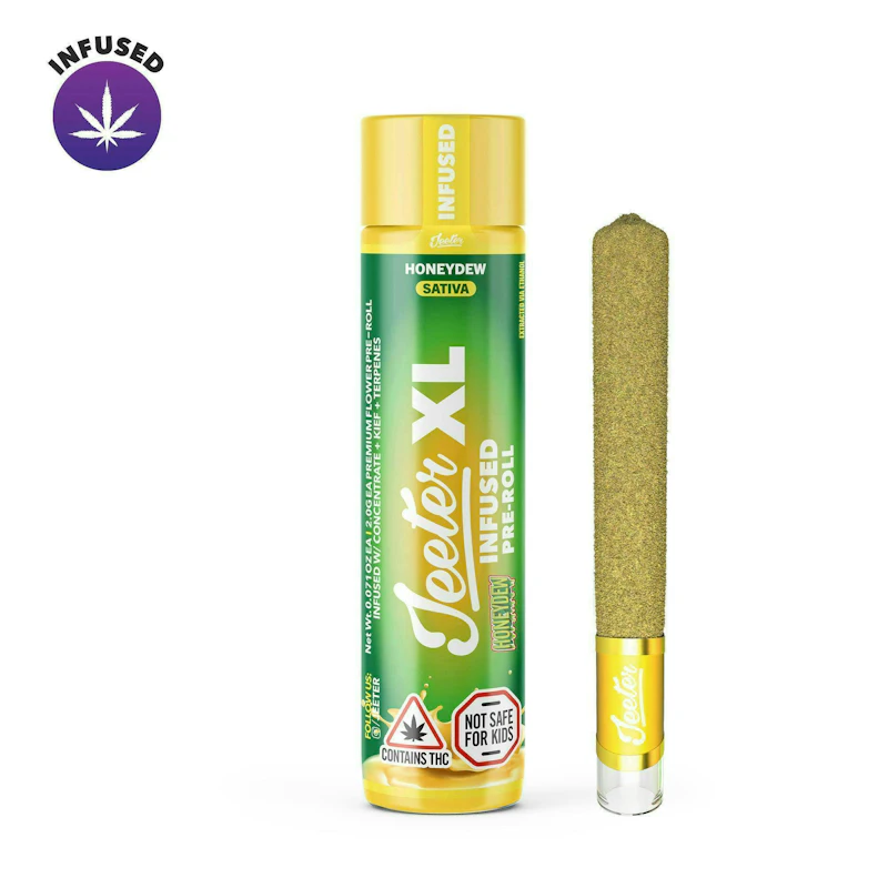 Jeeter Honeydew · XL Infused Joint · 2g, Infused Pre-Rolls