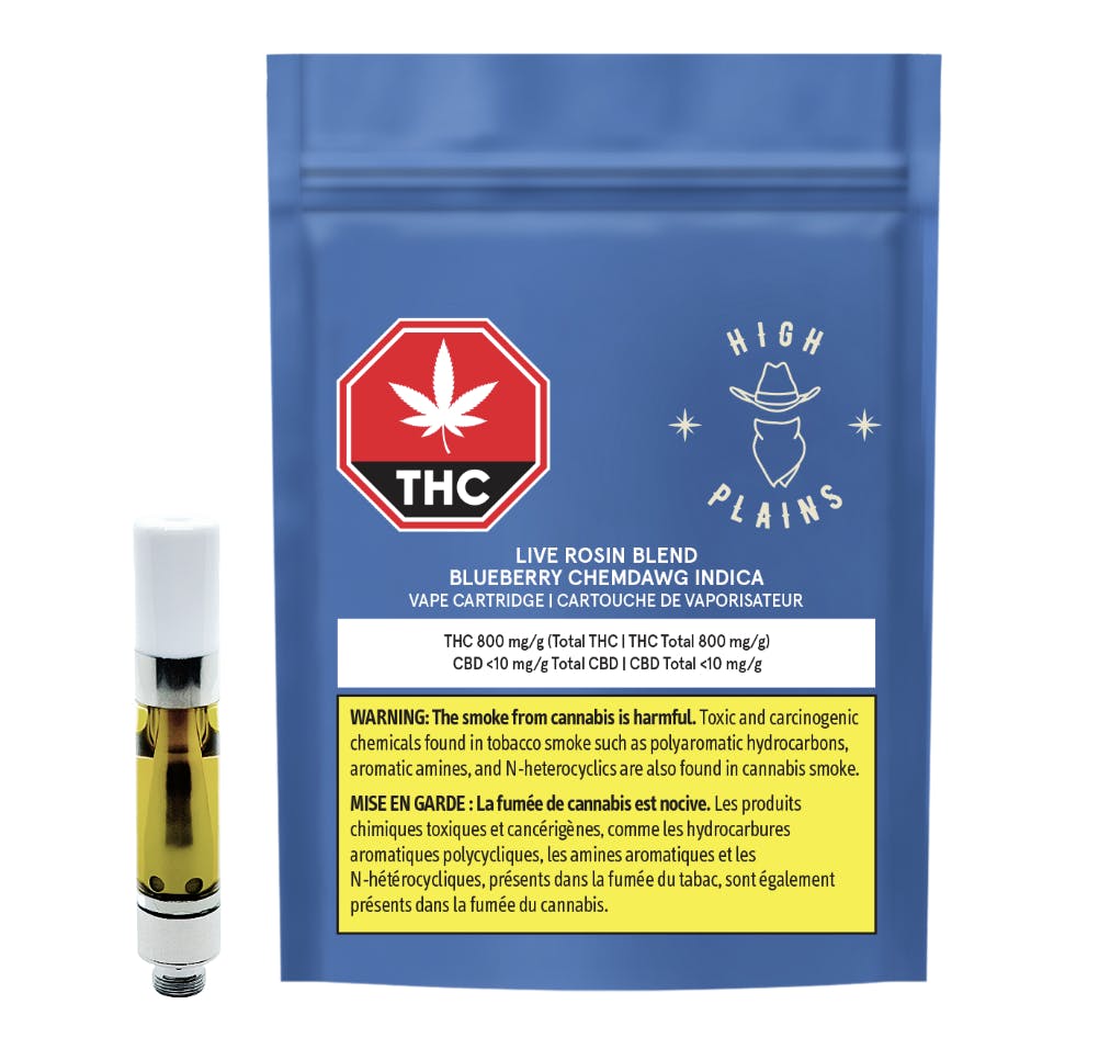 Rosin Blend Blueberry Chemdawg Indica