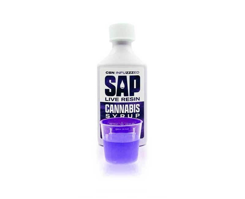 SAP | Grape 2:1 THC:CBN Syrup | 200mg THC by Detroit Edibles