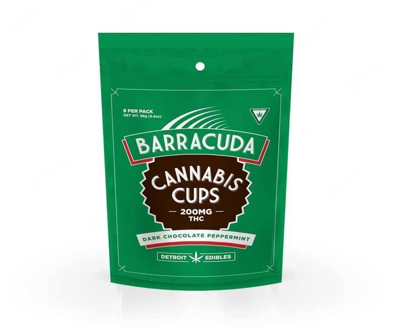 Barracuda Cups - Dark Chocolate Peppermint