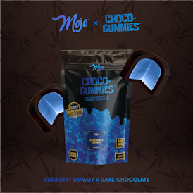 Choco-Gummies - Dark Chocolate - Blueberry - 200mg
