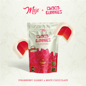 Mojo | ChocoGummies | White Chocolate Strawberry | THC Gummies | 200mg