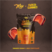 Mojo | ChocoGummies | Milk Chocolate Orange | THC Gummies | 200mg