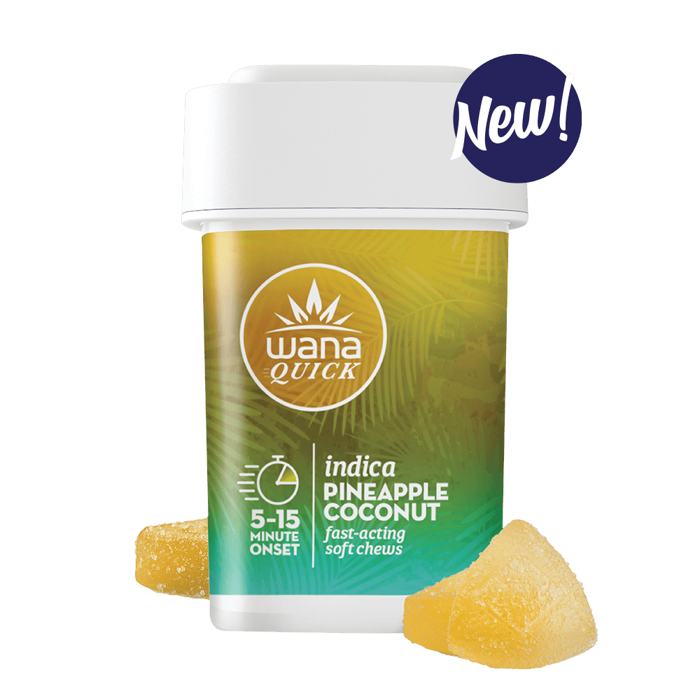 Pineapple Coconut - Indica [10 pack] by Wana Edibles