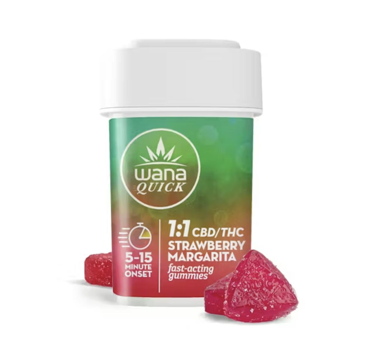 Strawberry Margarita 1:1 [10 pack] (NY) by Wana Edibles