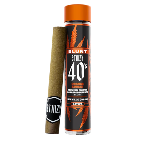 STIIIZY - ORANGE SUNSET - 2G 40's Infused Blunt, Infused Pre-Rolls