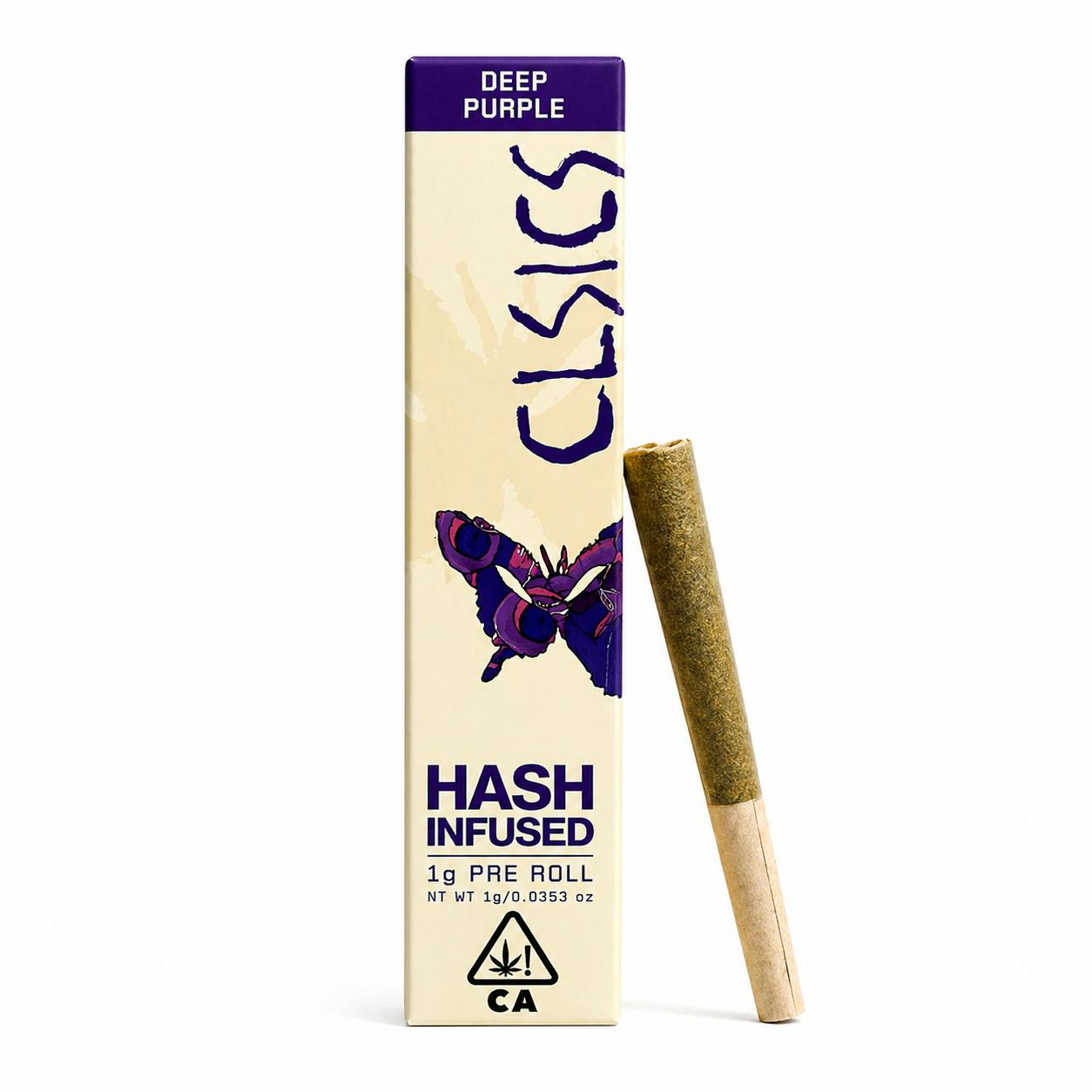 CLSICS Rosin & Rosin Infused Pre Rolls — Deep Purple