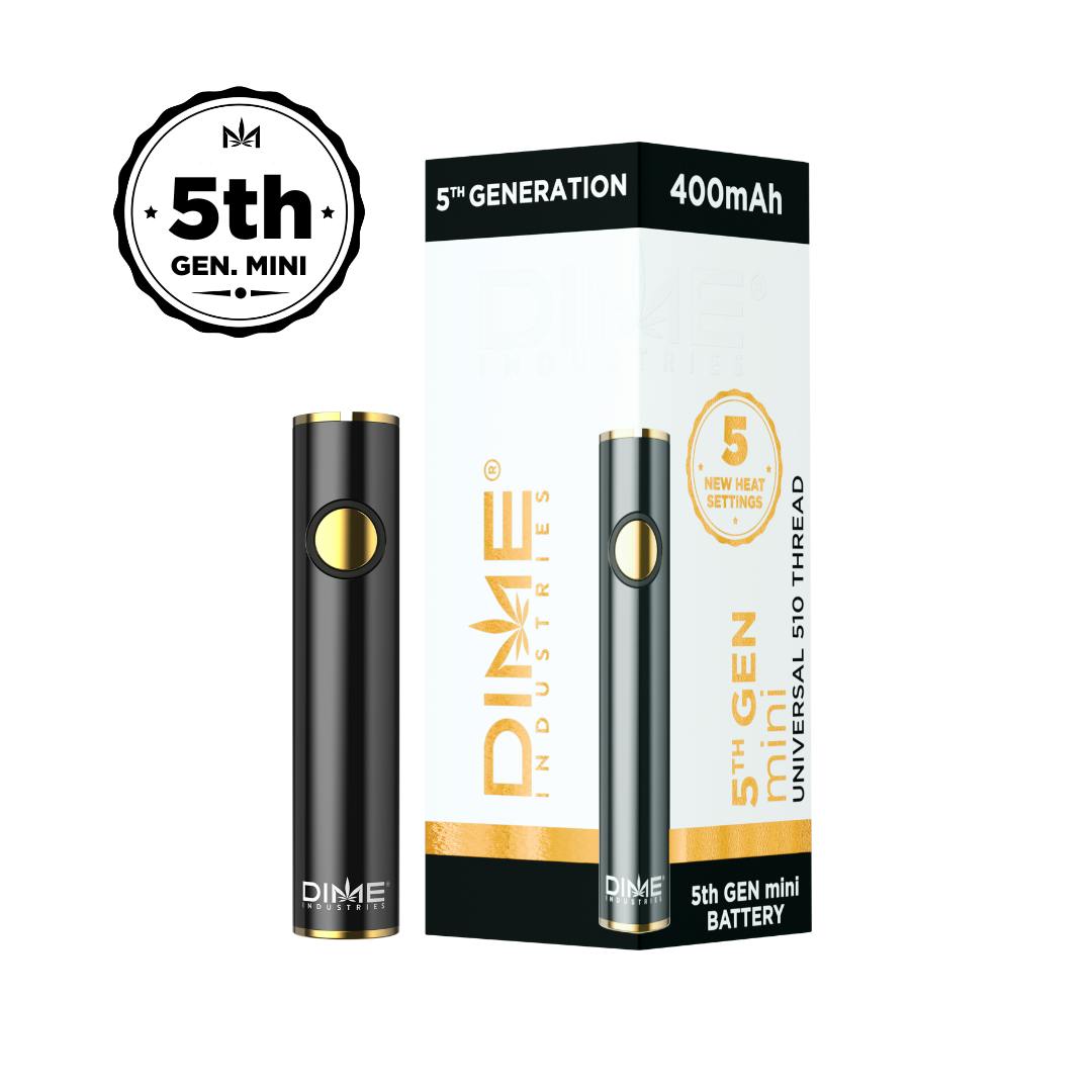 Dime Industries 5th Generation Mini 510 Thread Battery Black (2024