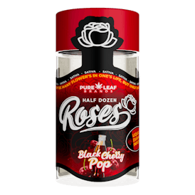 BLACK CHERRY POP Roses 6 Pack Sativa | Liquid Diamond Infused|3.6G(.6g ea)