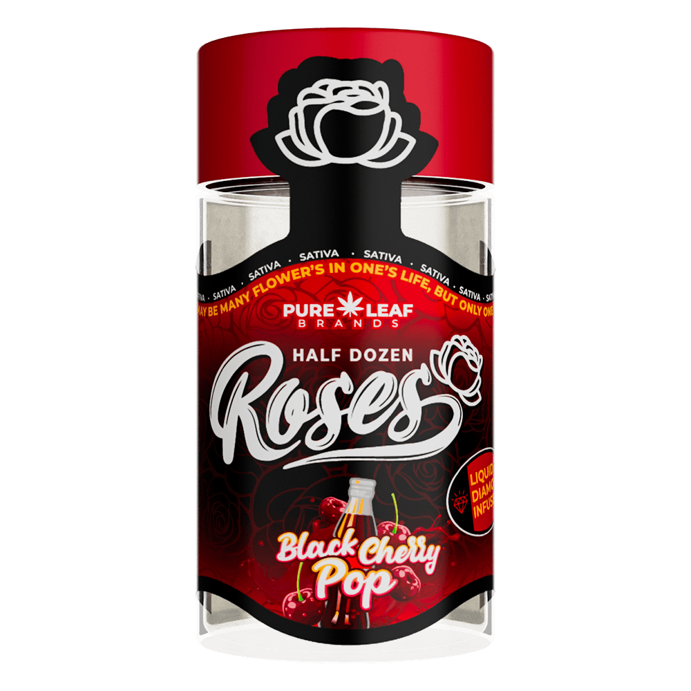 Black Cherry Pop | LQD Infused Minis | 0.6g each | 6pk by Roses