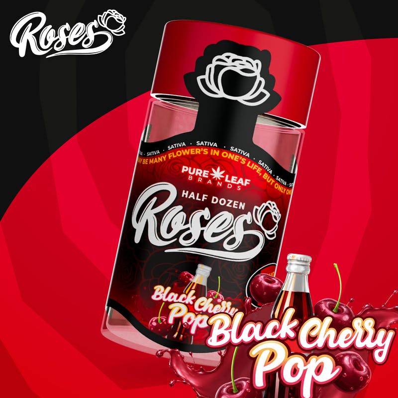Black Cherry Pop | LQD Infused Minis | 0.6g each | 6pk by Roses