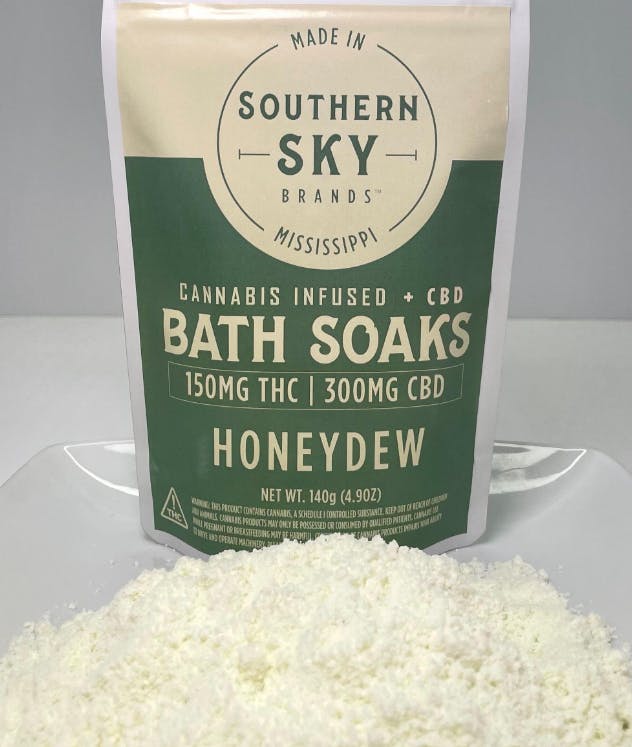Honeydew Bath Soak (130mg THC, 250mg CBD) at DABBS Cannabis Dispensary