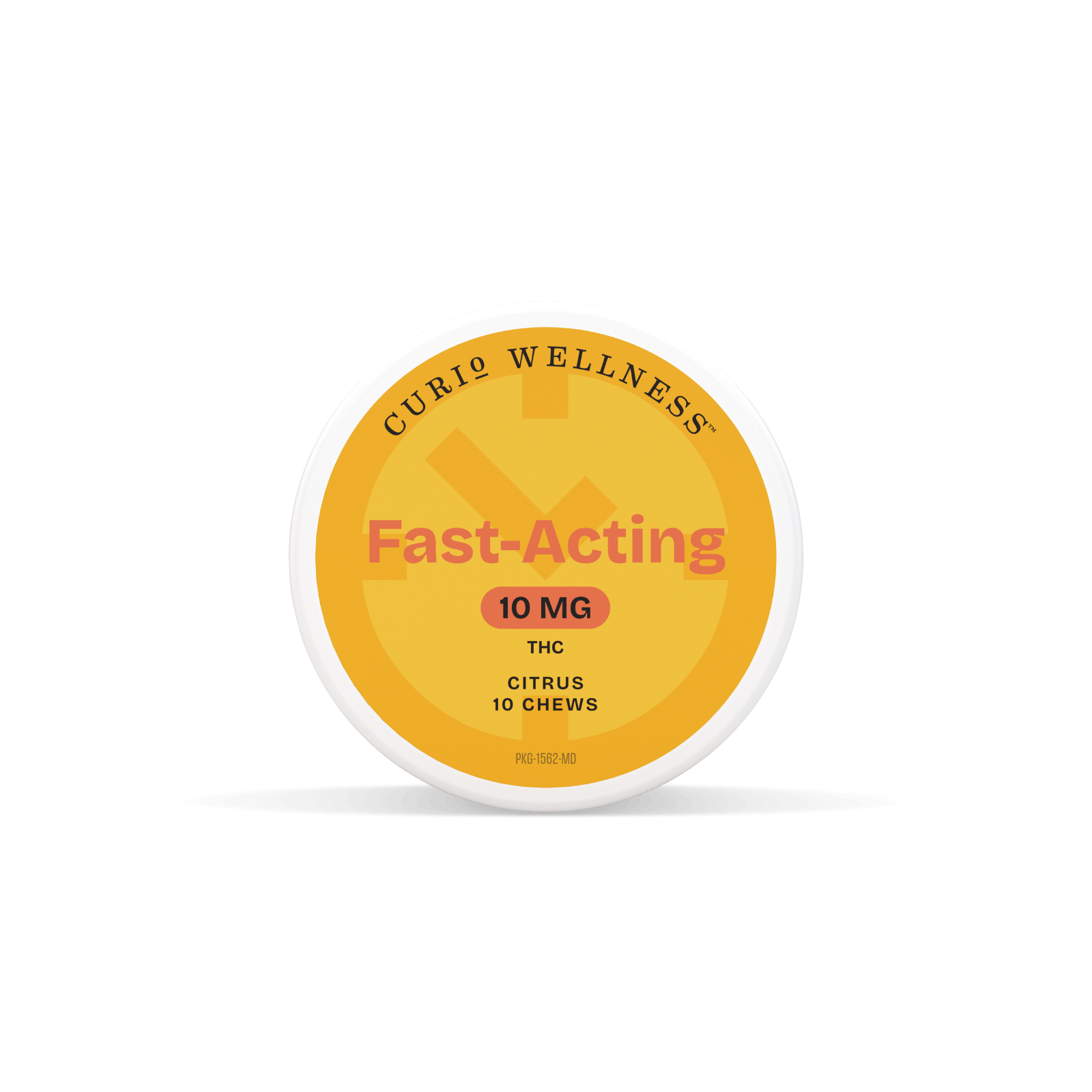 Curio Fast-Acting Chews - Citrus [10mg] by Curio Wellness™