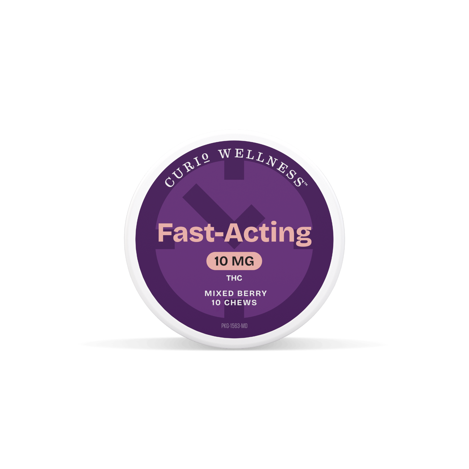 Curio Fast-Acting Chews - Mixed Berry [10mg] by Curio Wellness™