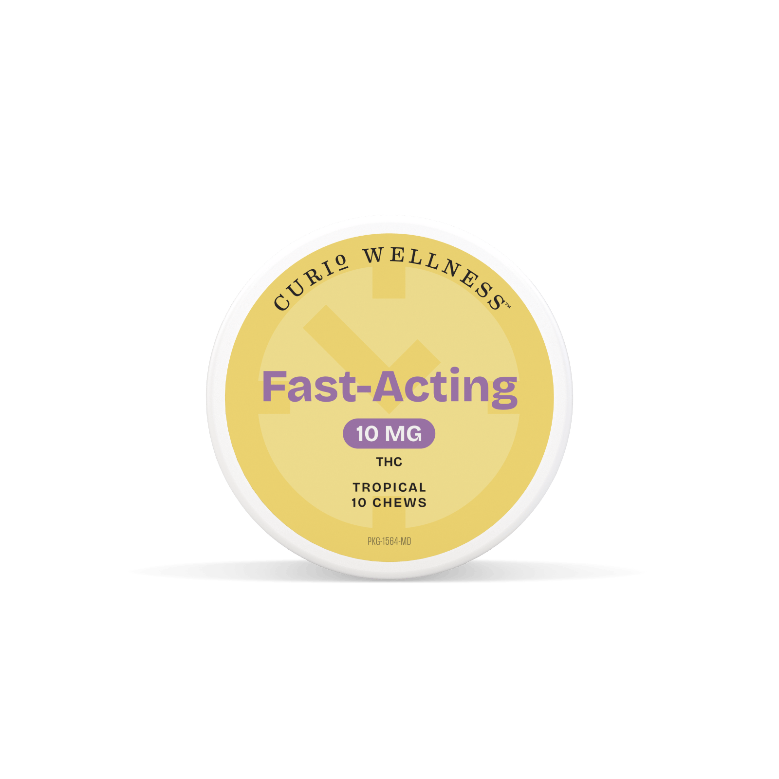 Curio Fast-Acting Chews - Tropical [10mg] by Curio Wellness™