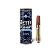JETTY | BANANA PUNCH SOLVENTLESS - 510 THREAD | CARTRIDGE | 1G