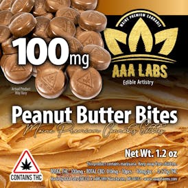 Peanut Butter Bites - 100mg THC