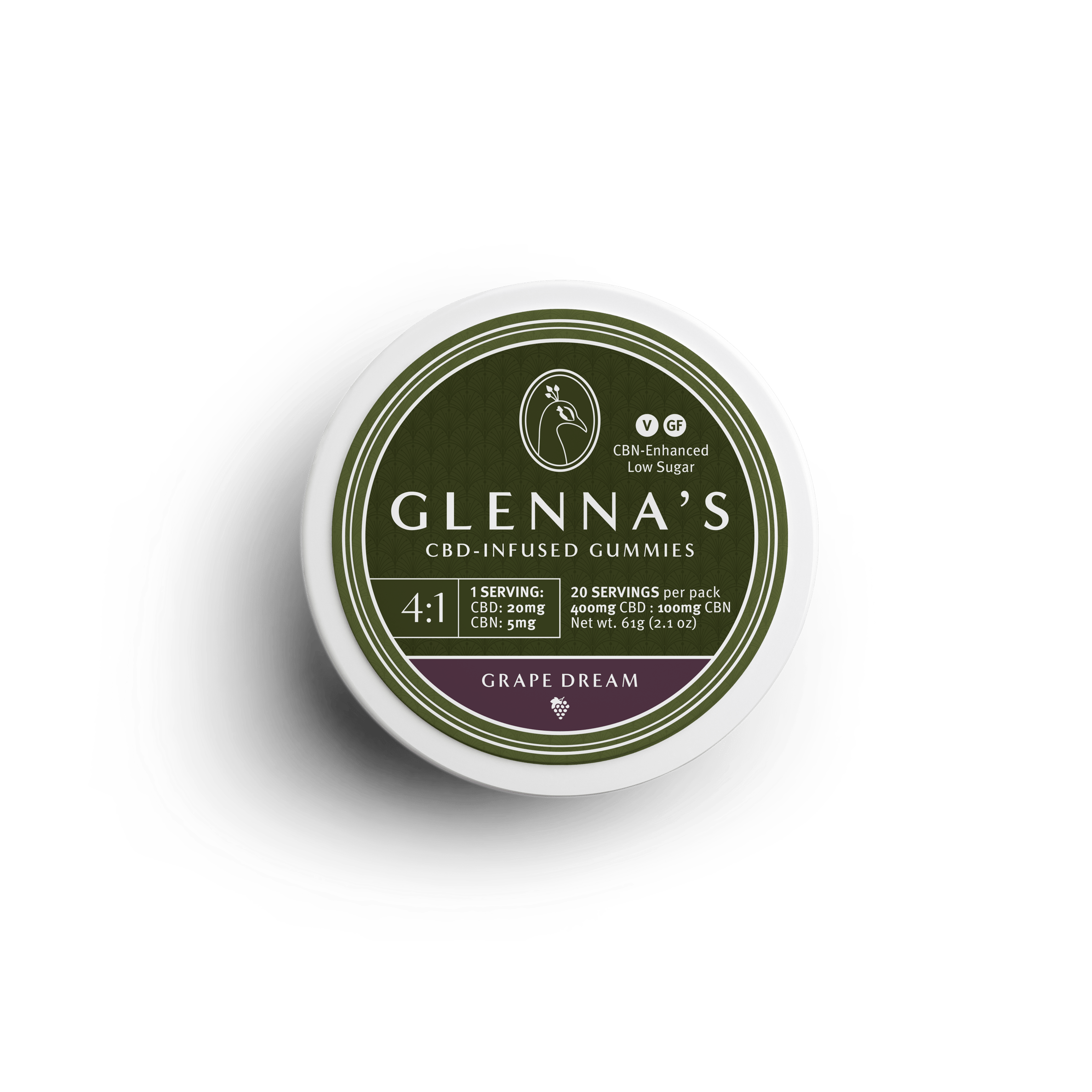 Glenna Grape Dream 20mg Cbd,