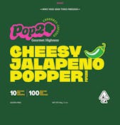 POP20 Cheesy Jalapeno Popper Popcorn 100mg