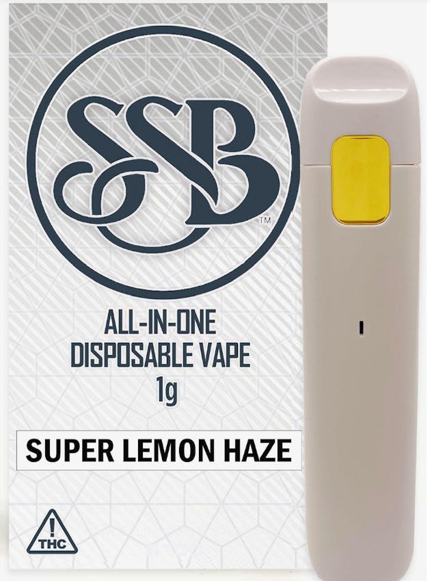 Super Lemon Haze Disposable THC Vape 1g