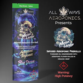 Moon Lander Infused Pre-Roll - Blue Dream 1g